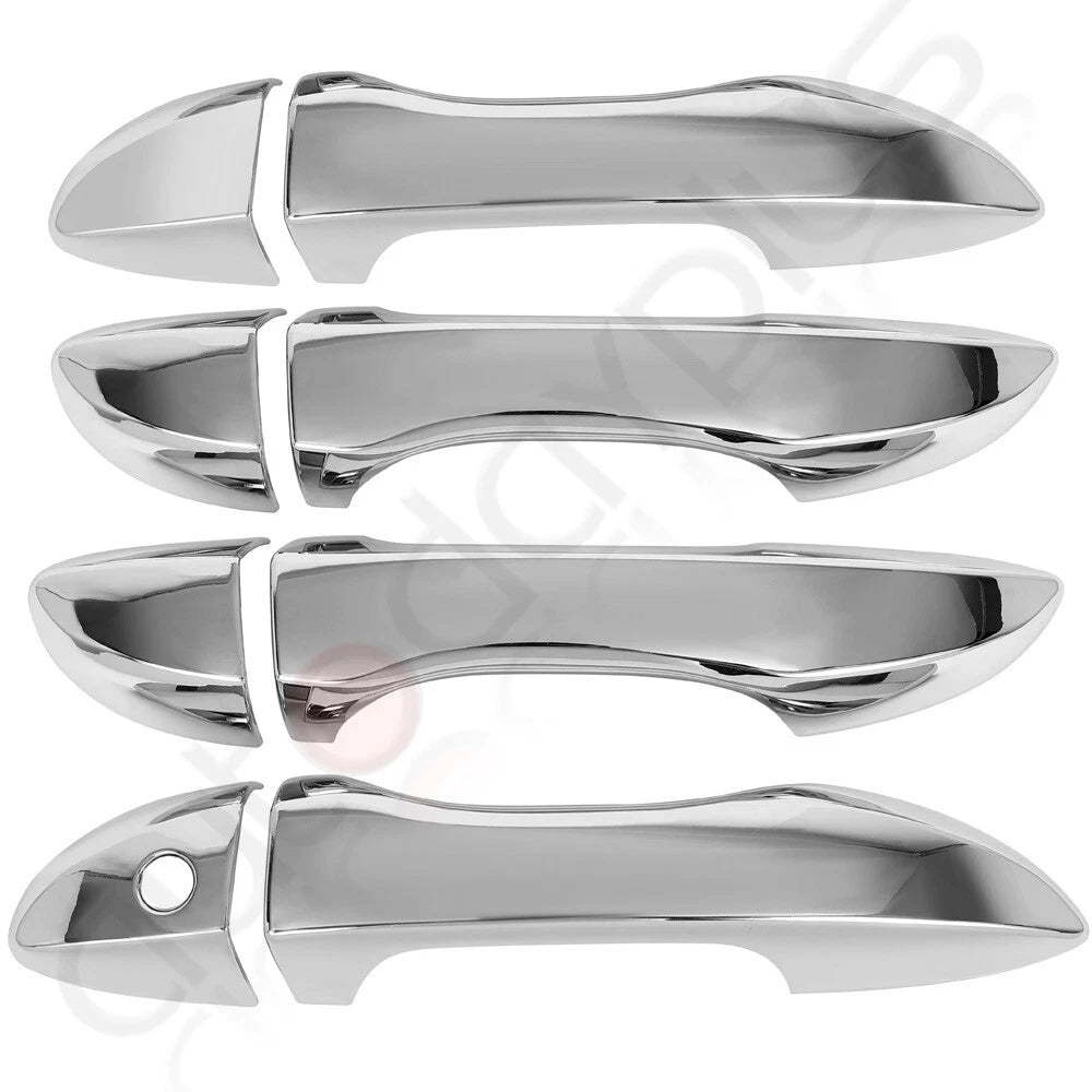 Set of 4 Chrome Door Handle Covers for Toyota Corolla (2014-2018)