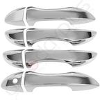 Set of 4 Chrome Door Handle Covers for Toyota Corolla (2014-2018)