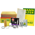 Tune Up Kit with Mann Filters & NGK Spark Plugs for Audi A4 Quattro (2005–2009)