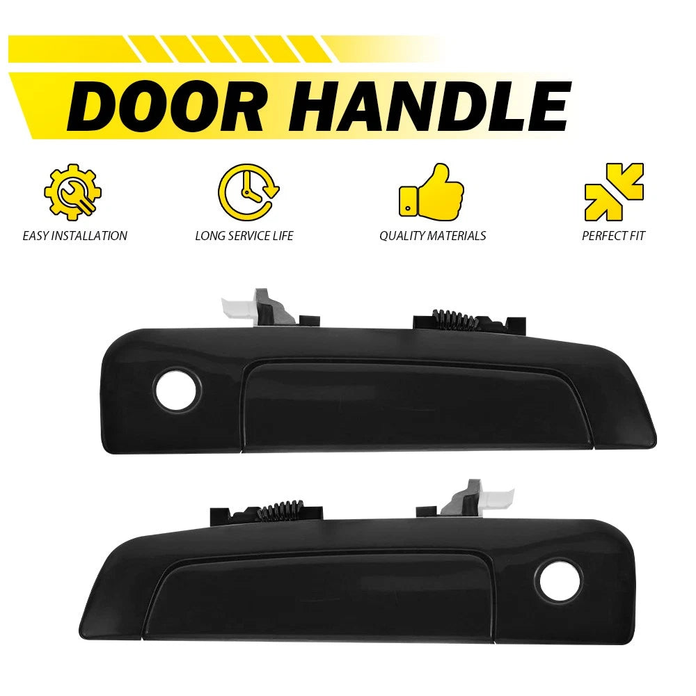 2X Outside Front Door Handle for Mitsubishi Galant (1999–2003) & Mirage (1997–2002)