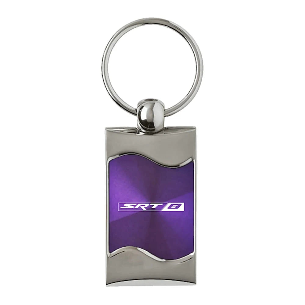 Purple Rectangular Wave Keychain - Officially Licensed for SRT8