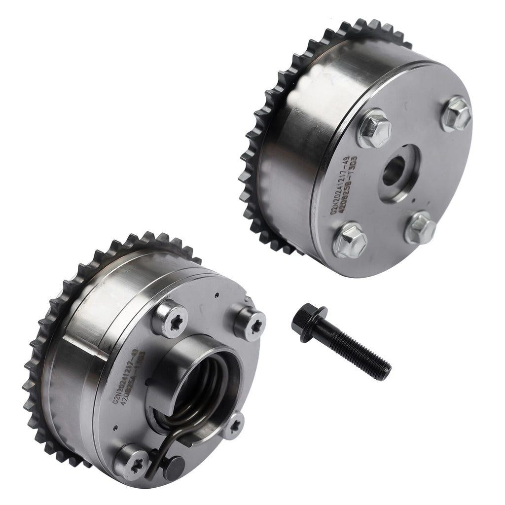 2Pcs VVT Timing Camshaft Gears for Toyota Corolla Matrix Prius (2003–2015)