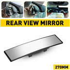 Panoramic Wide Angle Rear View Mirror Lens for Car (270mm Tint)