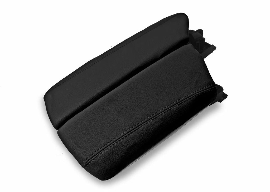Leather Console Lid Armrest Cover for BMW F10 528 535 (2011–2016) Black