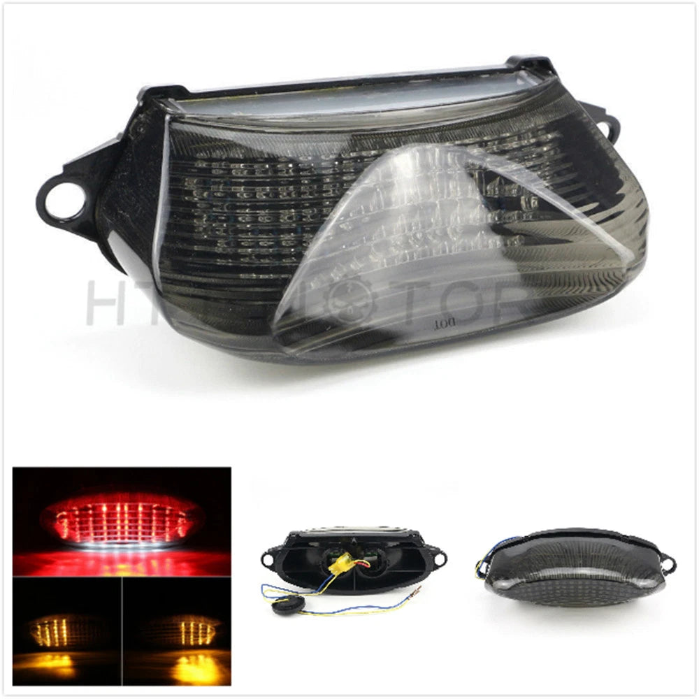 Integrated LED Brake Tail Light for Honda VTR1000F Super Hawk (1998–2005) Smoke