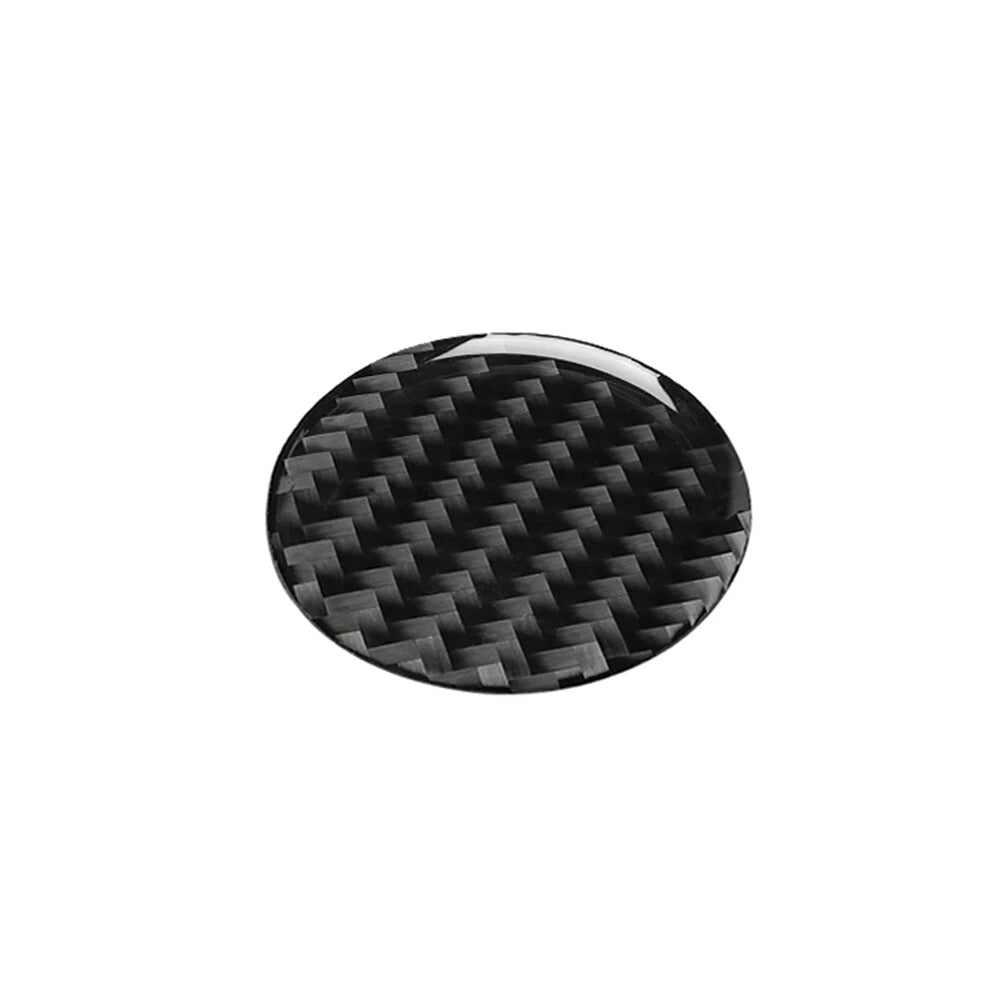 Carbon Black Multi-Media Control Knob Cover Trim for Audi A3 8V (2014–2019)