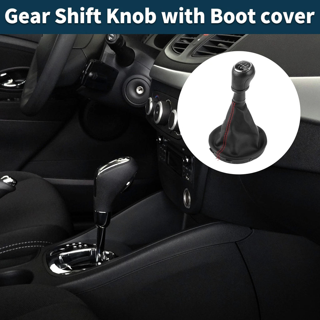5 Speed Gear Shift Knob with Cover for Volkswagen Transporter (2003–2011)