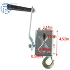 Heavy Duty Hand Winch for Crank Winch (800lbs)