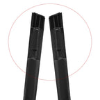 2X Roof Trim Molding Kit for Toyota Corolla (2003–2008) Black