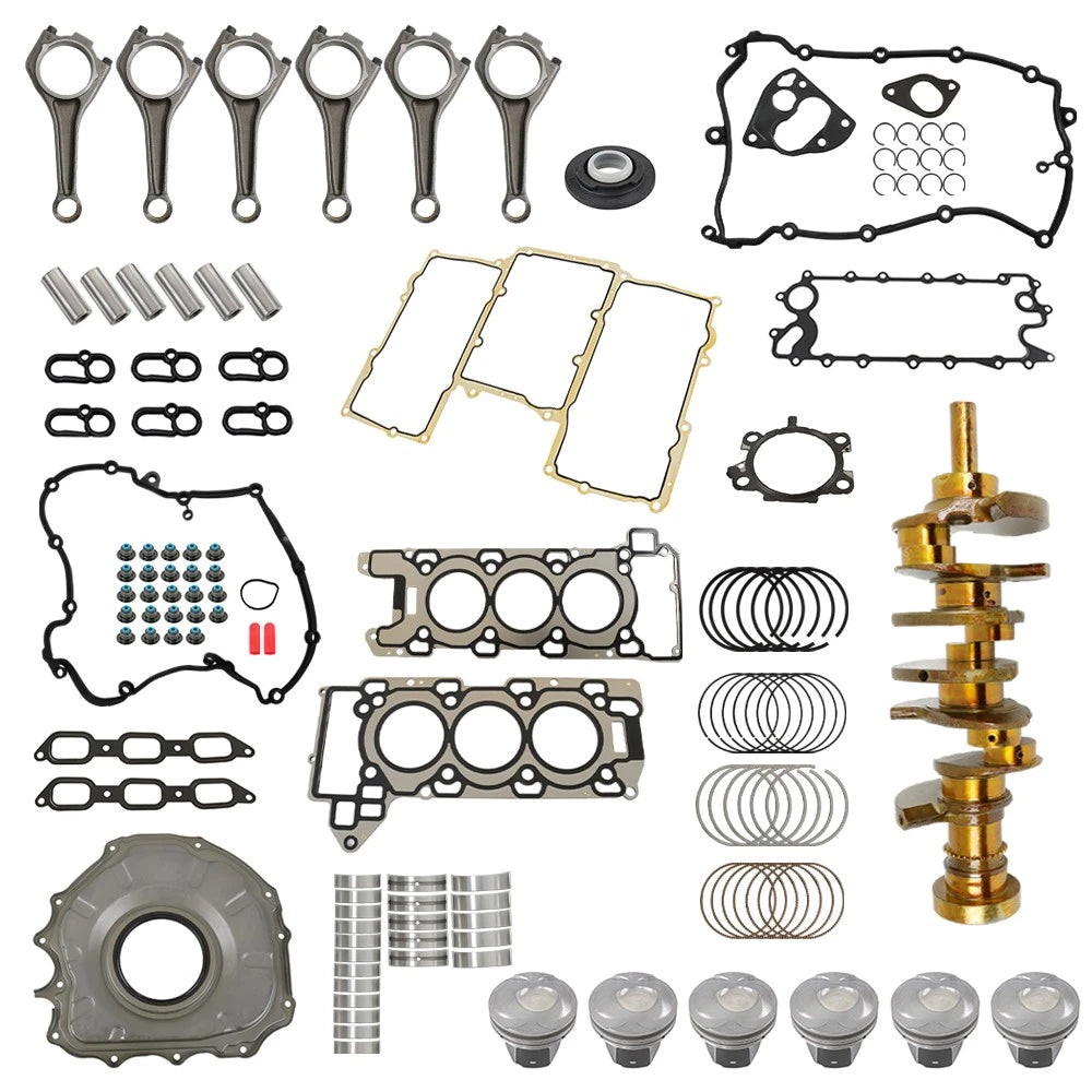 Engine Crankshaft Con Rod Piston Gasket Kit for Jaguar Land Rover (2010-2015)