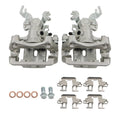 2X Rear Brake Calipers w/ Bracket for Ford Fusion Mazda 6 (2006–2013)