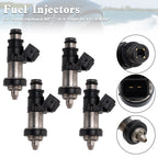 Set of 4 Fuel Injectors for Honda Outboard BF115-BF130 (MP7770, 16406-ZW5-000)
