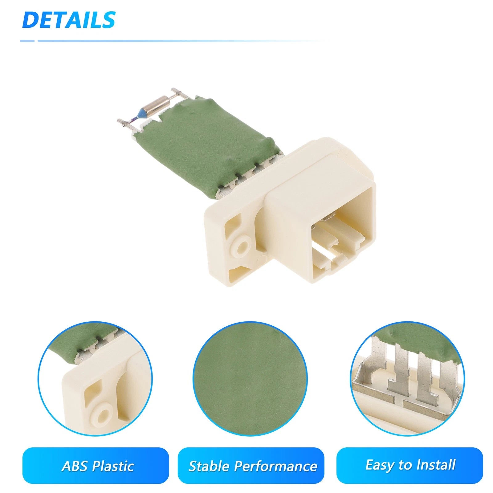 HVAC Blower Motor Resistor No. 3M5H19D647AC for Ford C Max (2007–2011)