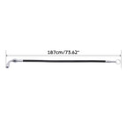 Brake Cable Line Hose for Harley Road King, Electra Glide, Street Glide (16")