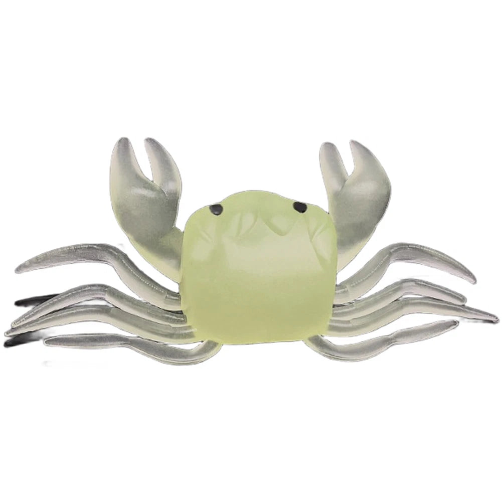 10pcs Realistic Crab Silicone Bait for Saltwater Fishing