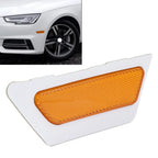 Front Bumper Reflector Light Yellow for Audi A4 B9 (2017-2019)