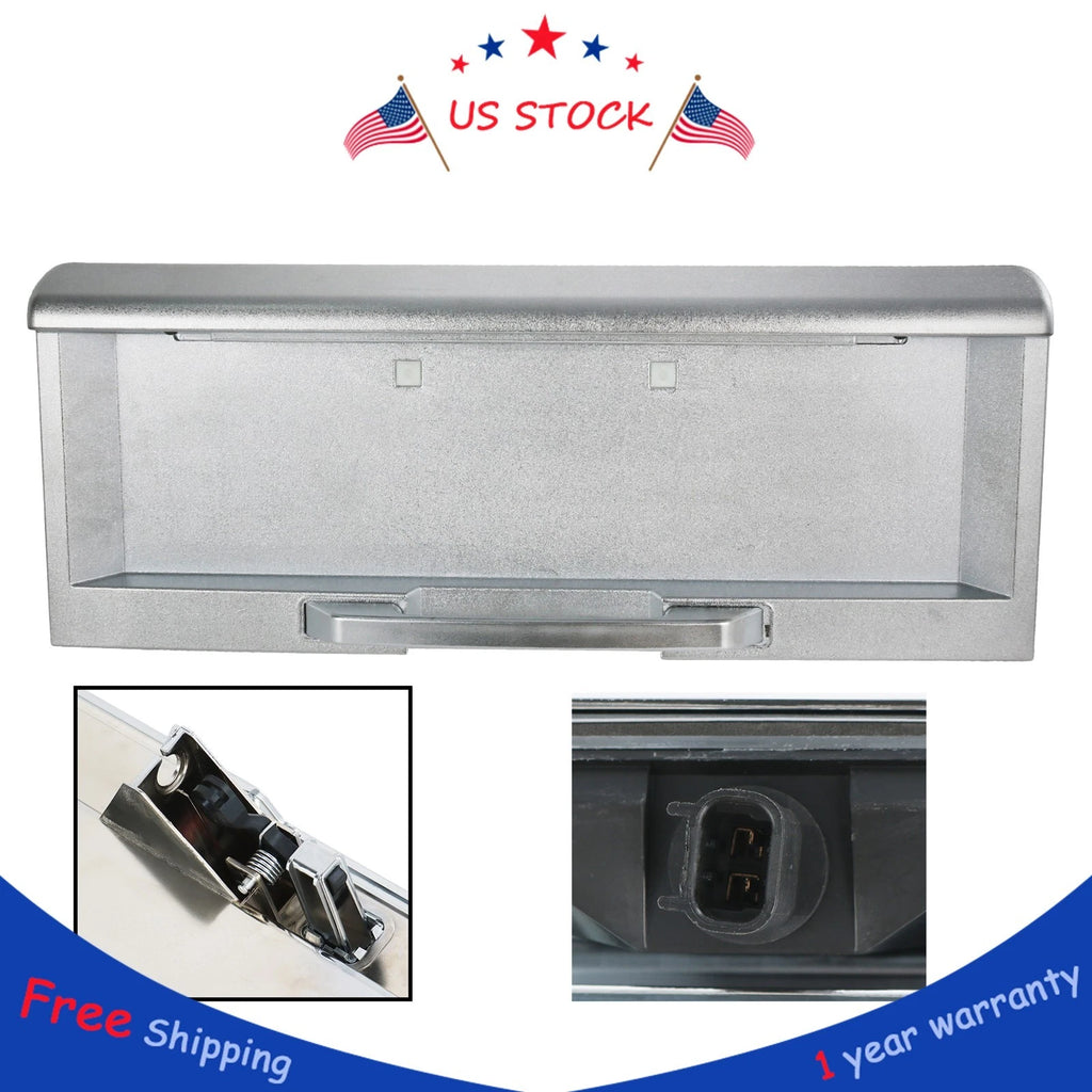 Chrome Rear Tailgate License Plate Pocket Panel for Hummer H2 (2003–2005)