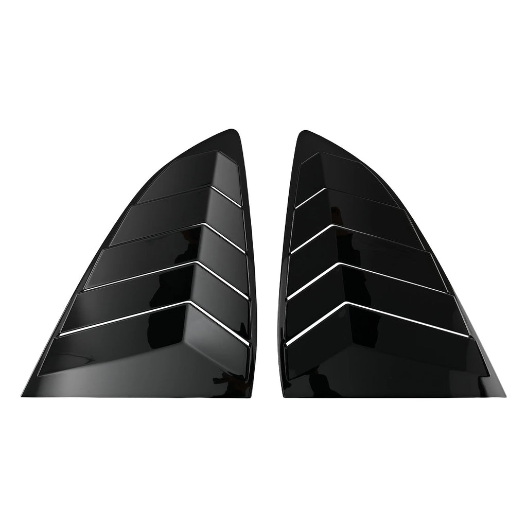 Rear Glossy Side Window Louvers for Honda CR-V (2017-2020)