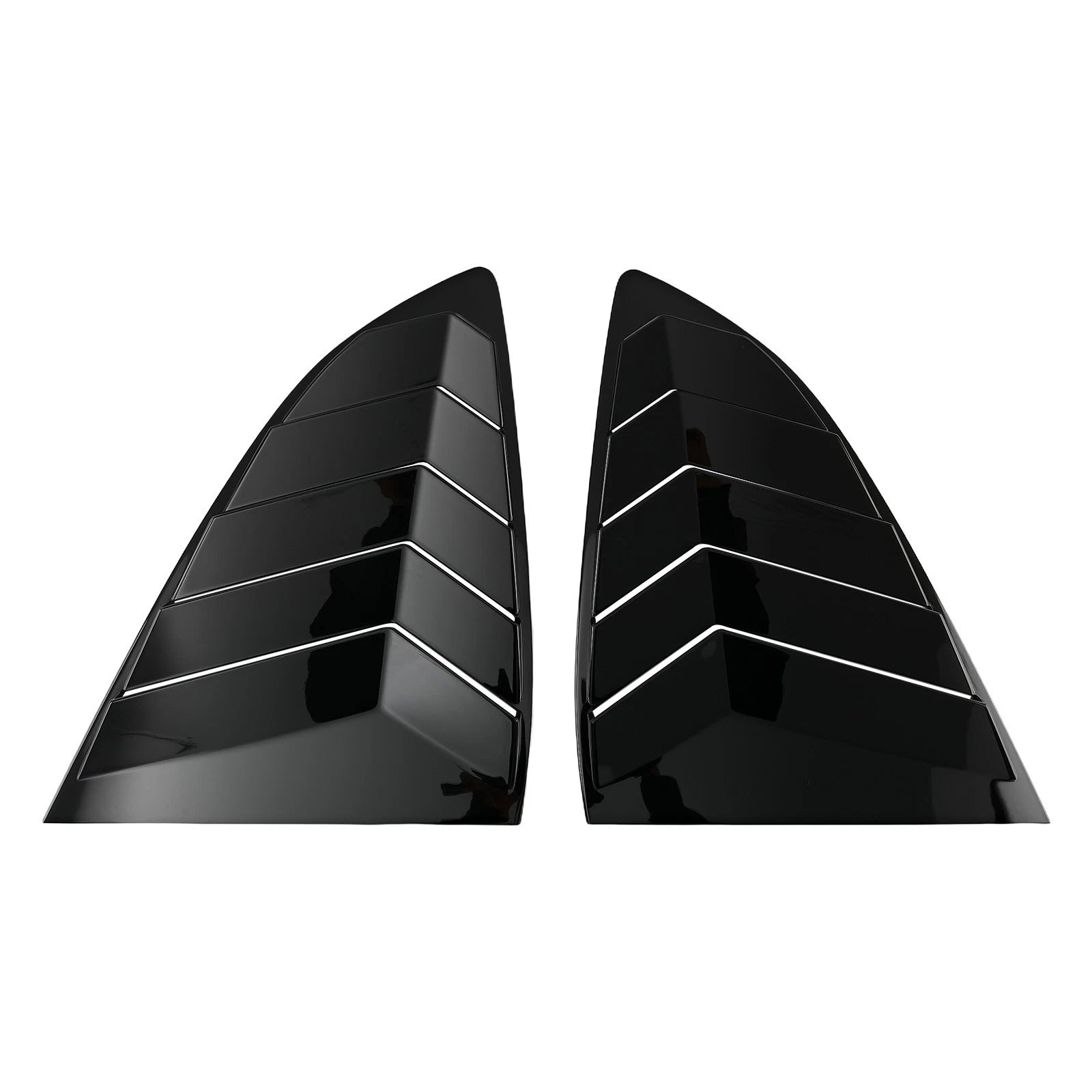 Rear Glossy Side Window Louvers for Honda CR-V (2017-2020)