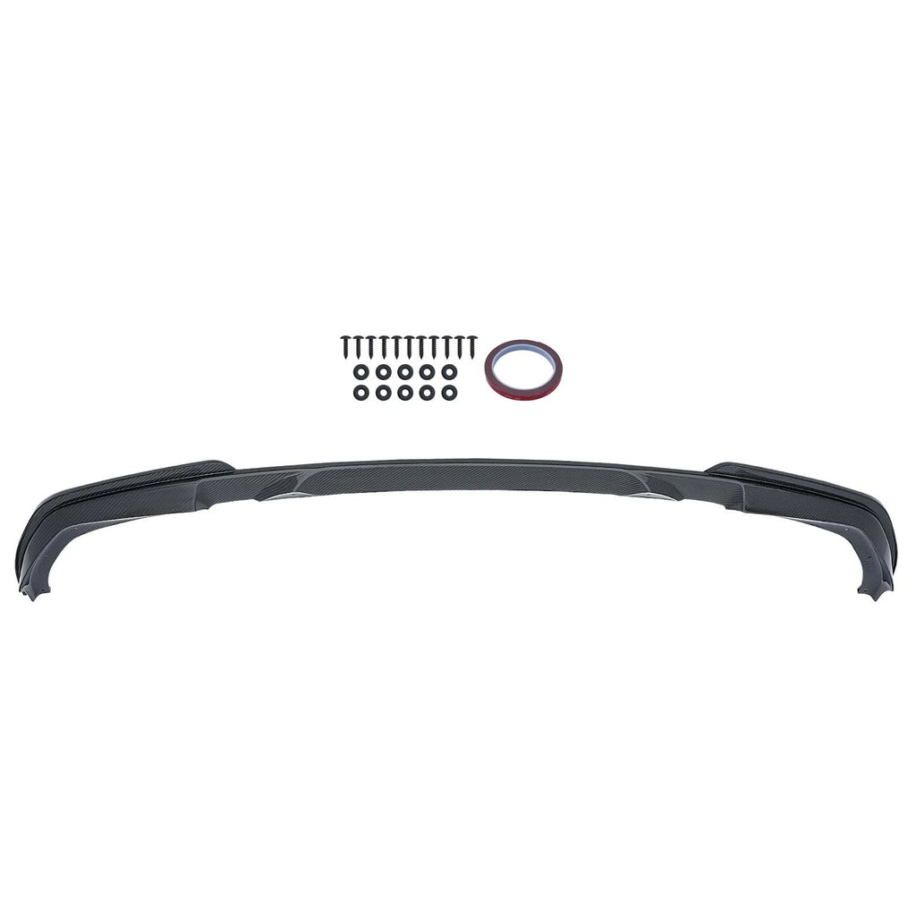 3D Carbon Fiber Front Bumper Lip for BMW G20 M Sport Sedan (2019–2022)