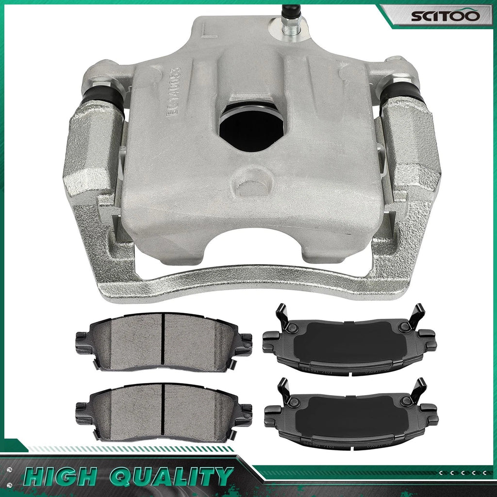 Rear Ceramic Brake Pads for GMC Envoy, Chevrolet Trailblazer (2002–2009)