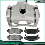 Rear Ceramic Brake Pads for GMC Envoy, Chevrolet Trailblazer (2002–2009)