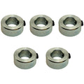 Set of 5 Solid Shaft Set Collars for Universal Products (Replaces SC-A-62)