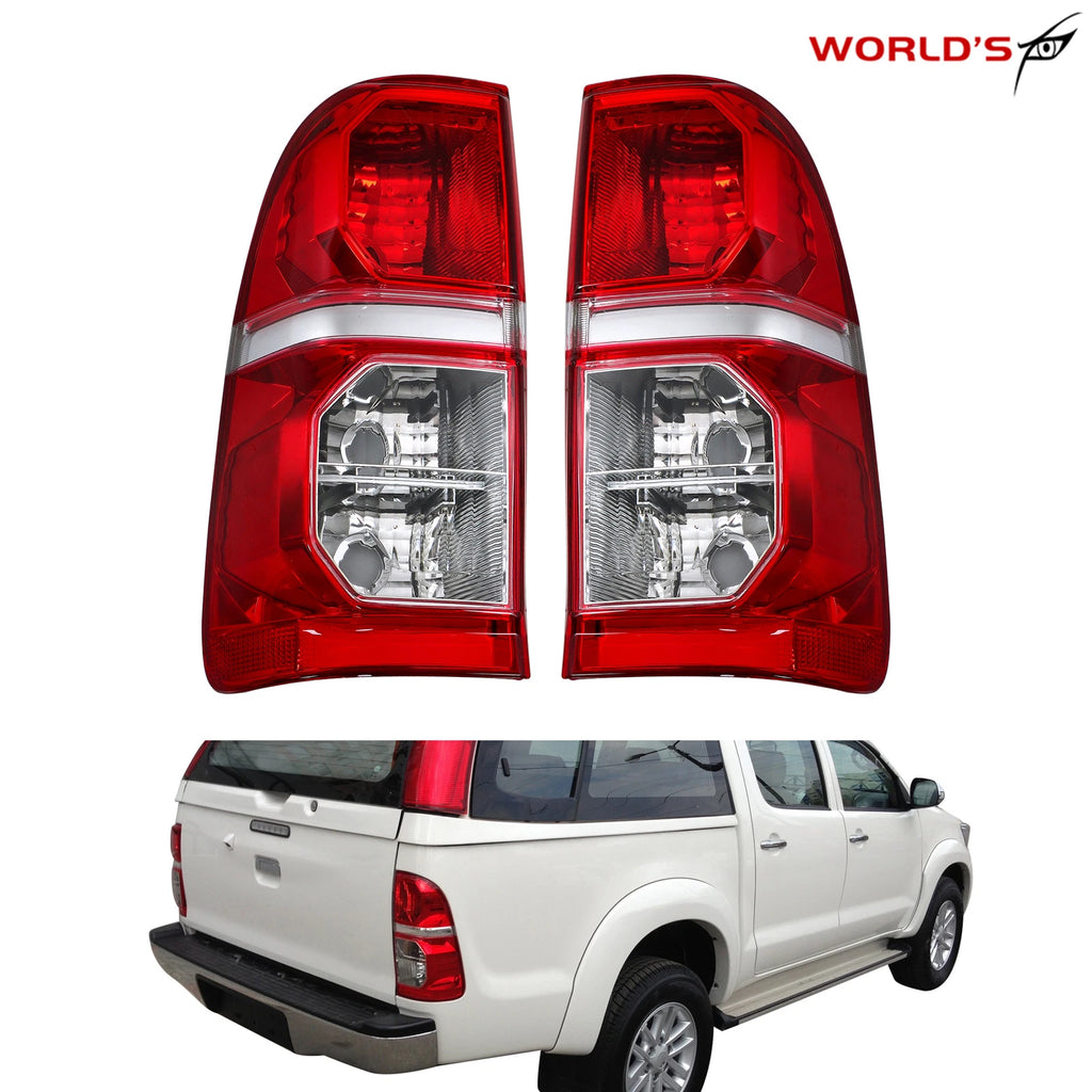 Pair of Rear Tail Lights for Toyota Hilux SR SR5 (2005–2015)