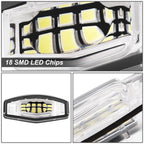 Set of 2 SMD LED License Plate Lights for Honda Accord/Civic, Acura RDX/TSX (2008–2018)