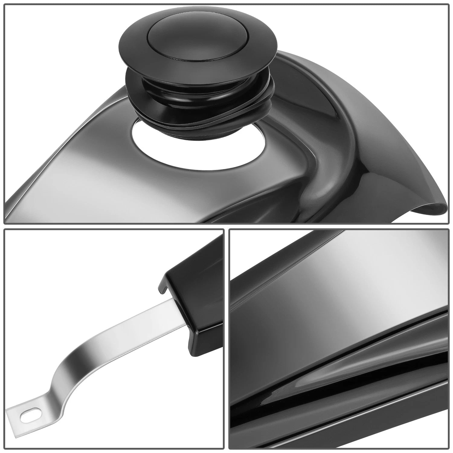 Dash Fuel Console & Gas Cap Cover for Harley Electra Tri Glide (2008–2020)