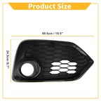 Right Side Fog Light Grill for Honda Civic Hatchback (2017–2019) 71103TGGA20