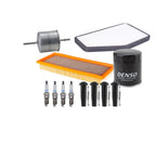 Denso Tune Up Kit 4 Spark Plugs & Boots for Mazda Tribute (2001–2007)
