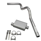 3" Single Exhaust Kit for Cadillac Escalade (2001–2006) S Exit 2 Chamber