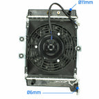 Engine Radiator + Cooling Fan for ATV Quad Bike Buggy (200cc 30cc)