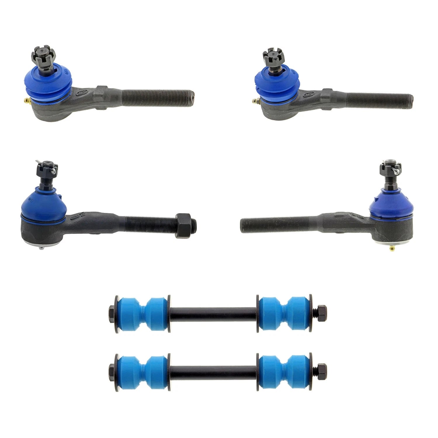 Set of 4 Mevotech Supreme Tie Rod Ends & Sway Bar Link Kit for F-150 (2015–2020)