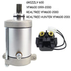 Starter for Yamaha Grizzly 600 YFM600 (2000) with Relay