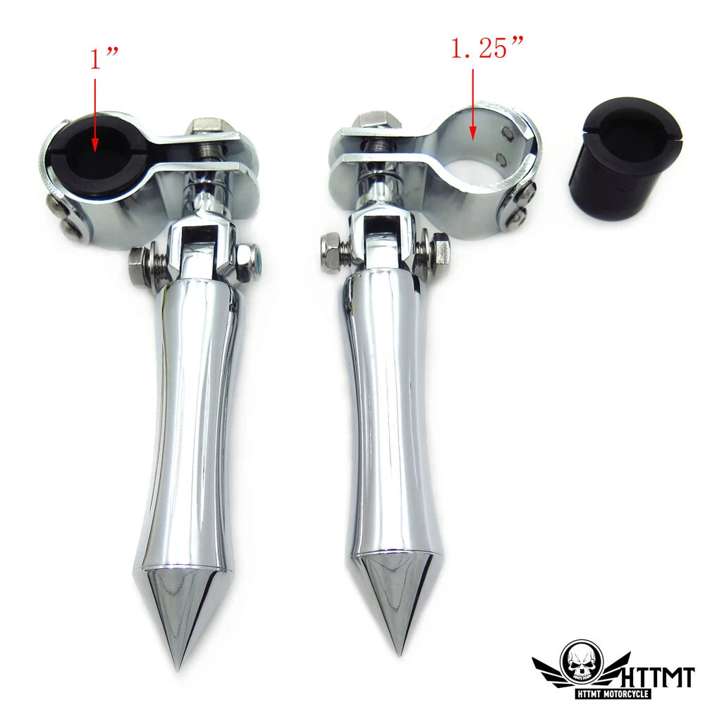 FootPeg Mount Kit 25mm 32mm for Yamaha V-Star XVS650 XVS950 Suzuki VL1500 VL800