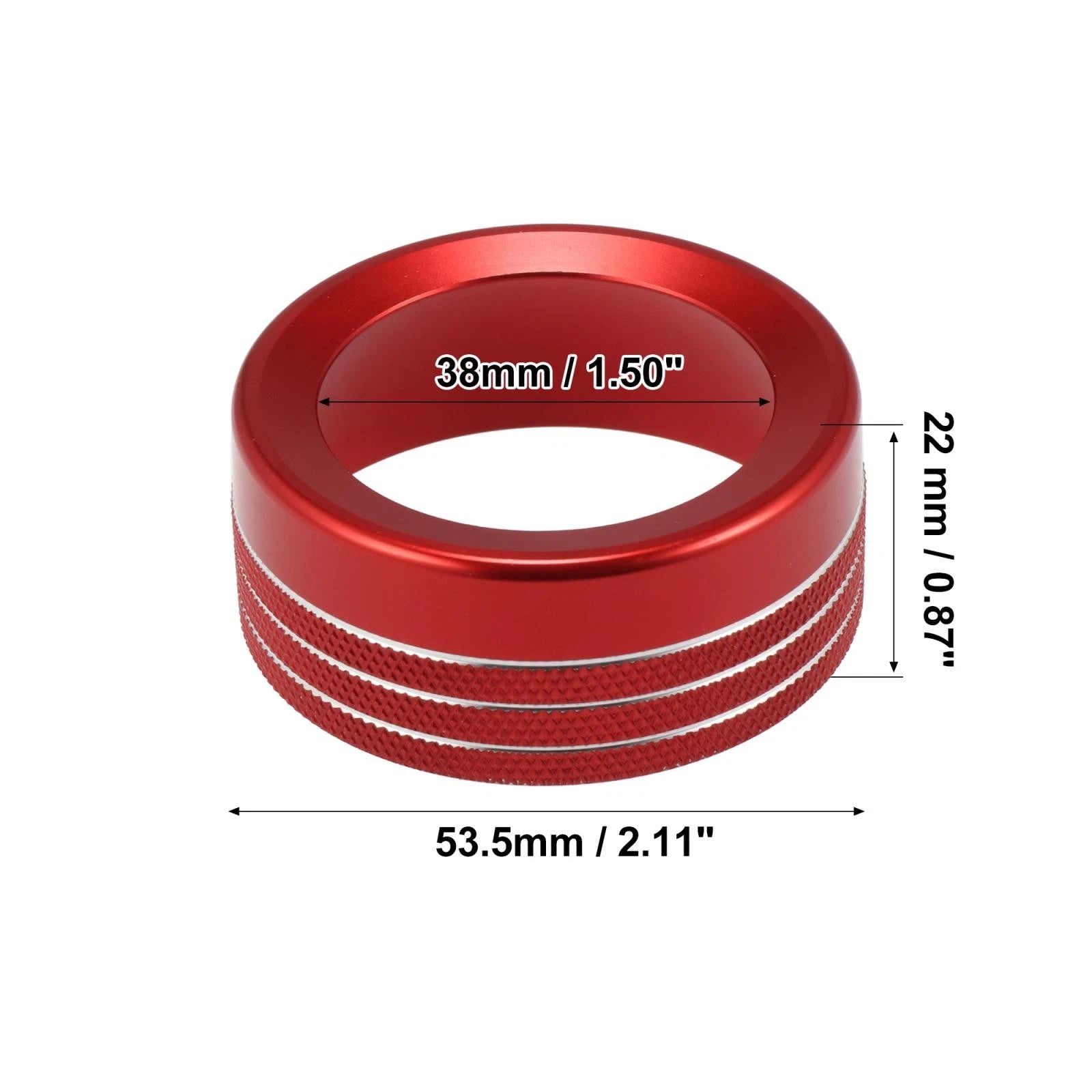 Gear Shift Switch Knob Cover for Dodge Ram (2013–2017) Red