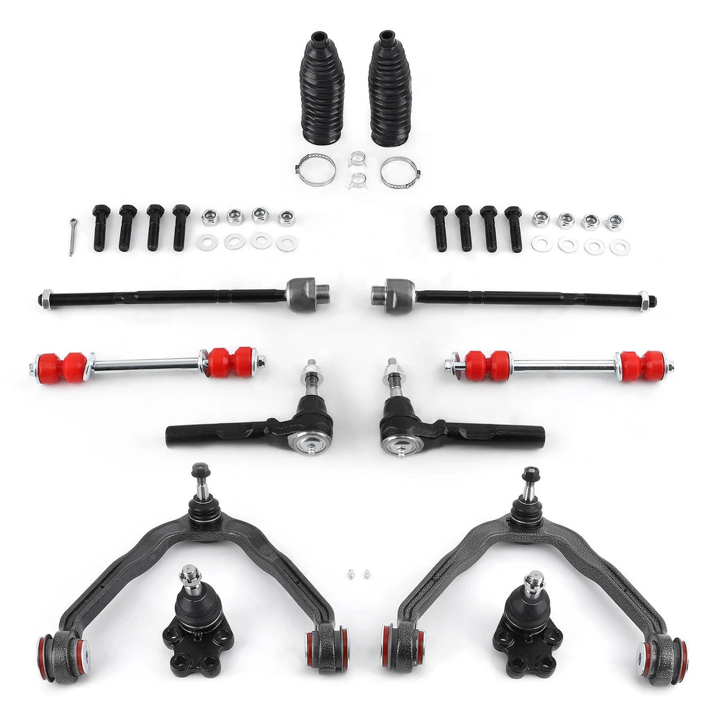 Front Upper Control Arms with Poly Bushing for Silverado Sierra 1500 (1999–2006)