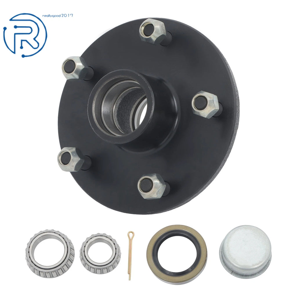 5 Lug Idler Hub for Boat Trailer 3500 lbs #84 Spindle (5 on 5 1/2")