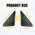 Set of 2 Mirror Corner Triangle Fender Covers for Ford Escape (2013–2019)