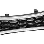 Chrome Moulding Upper Front Grill Bumper Grille for Kia Rio (2016–2017)