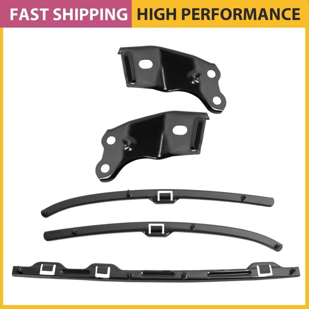Set of 2 Front Bumper Retainer Brackets for Toyota Tacoma (2001–2004) Steel