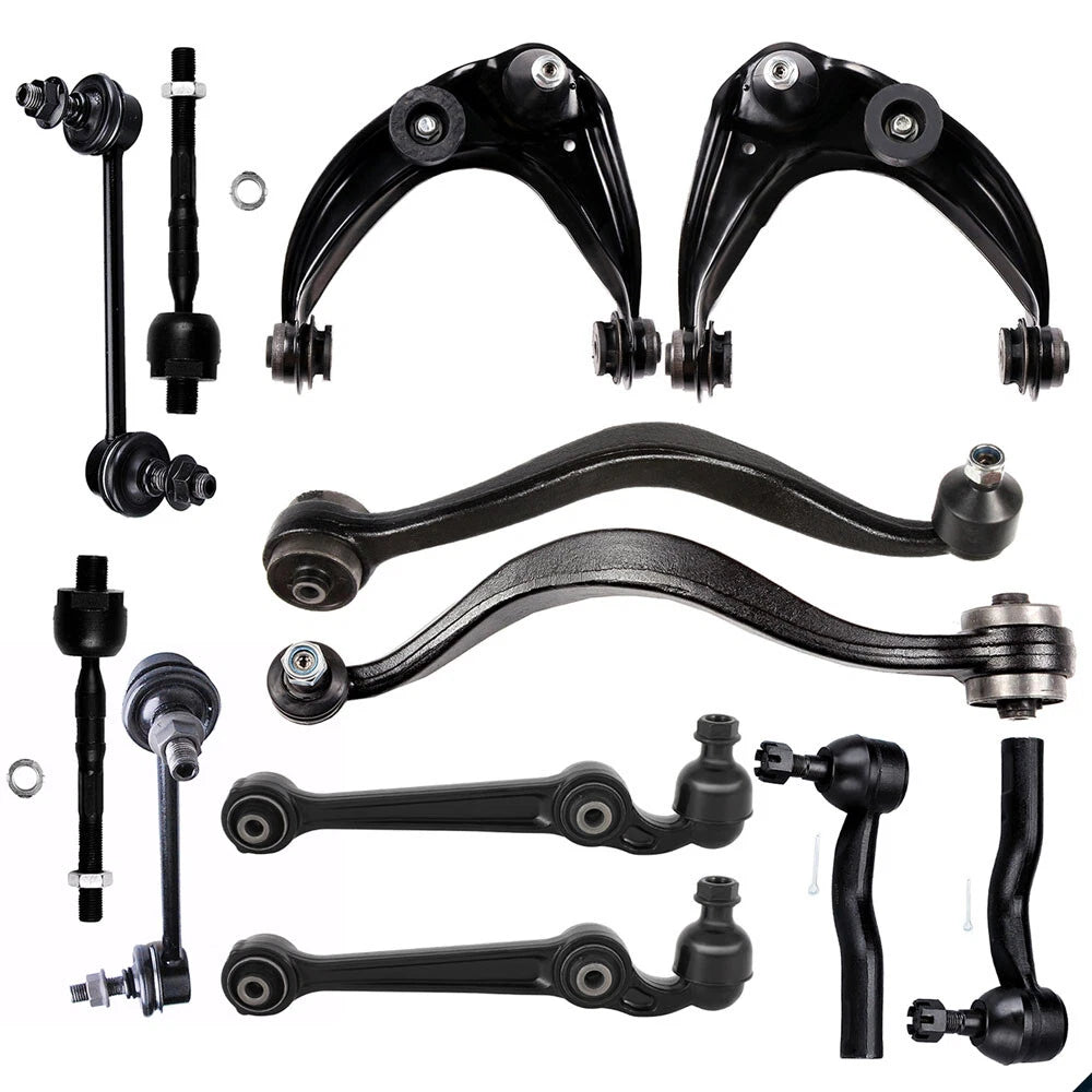 Set of 12 Control Arms Tie Rod Kit for Ford Fusion Mercury (2007–2009)