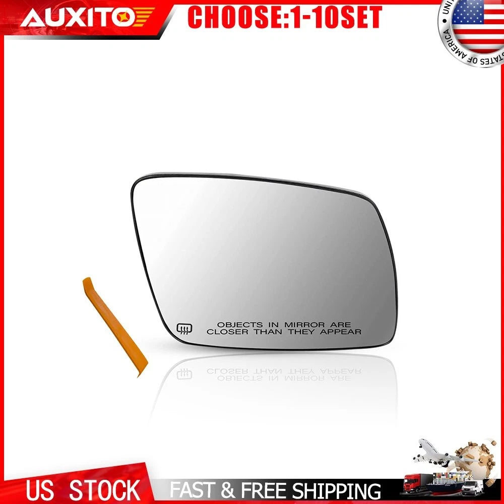 Heated Exterior Mirror Glass Right Side for Dodge Journey (2009–2020)