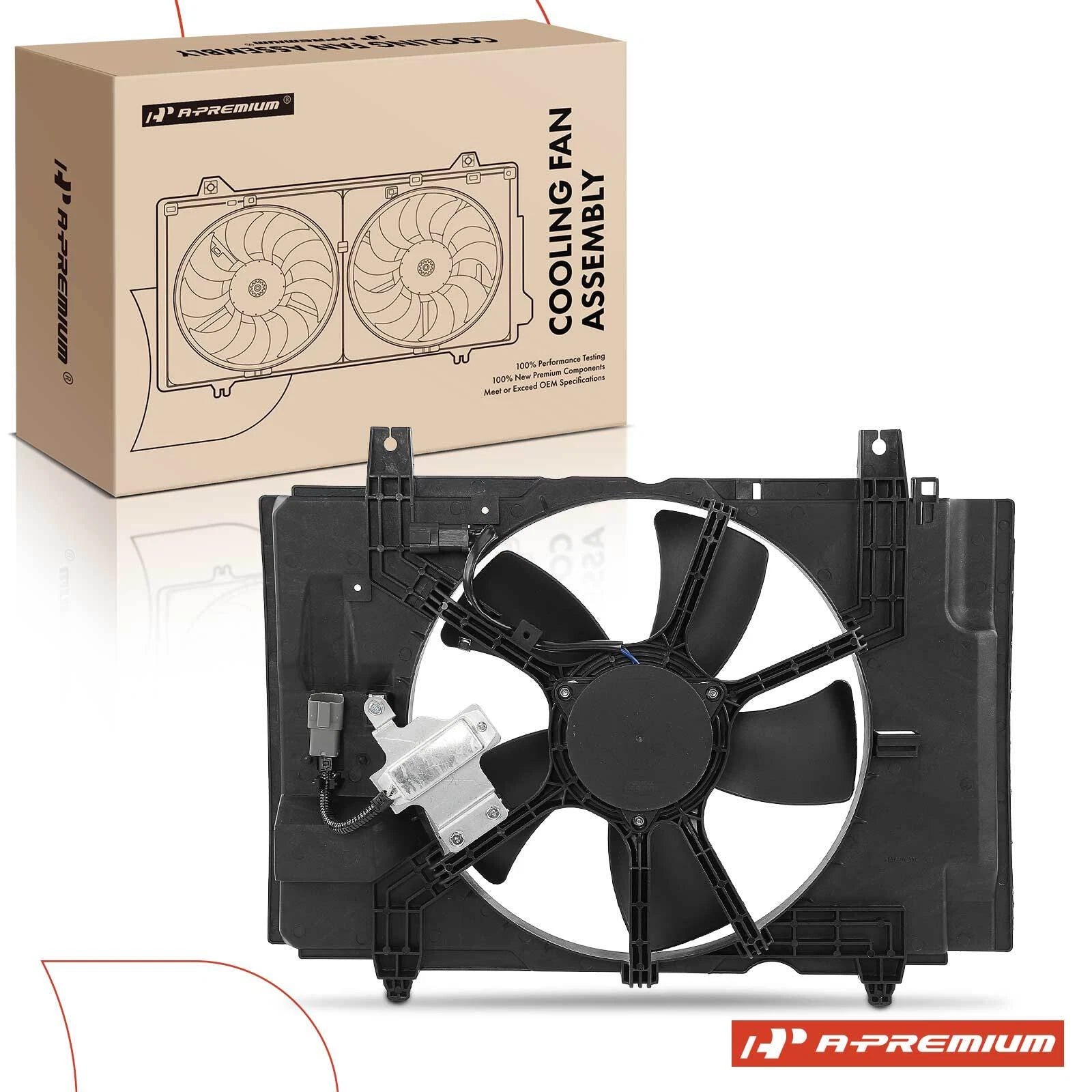 Cooling Fan Assembly with Shroud for Nissan Versa (2007–2013)