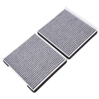 2Pcs Activated Carbon Cabin Air Filter for Genesis G70, Hyundai Santa Fe (2019–2023)