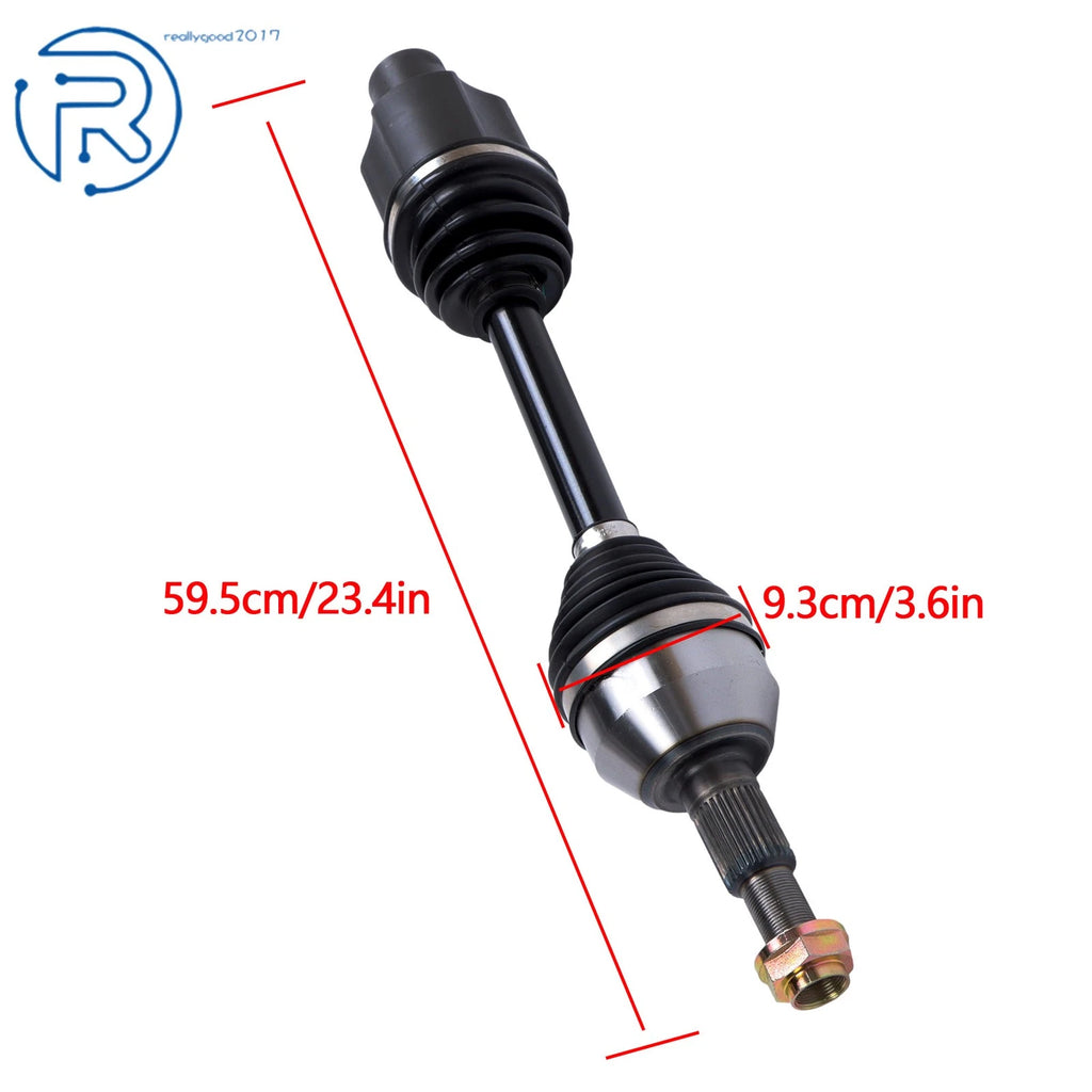 Front Pair CV Axle Assembly for Chevy Equinox GMC Terrain (2010–2017)