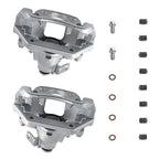 Set of 2 Rear Brake Calipers w/ Bracket for Ford Edge (2011–2014) Lincoln MKX (2011–2015)