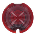 Red Glass Bullet Tail Light Lens for Allis Chalmers, International (Fits All)